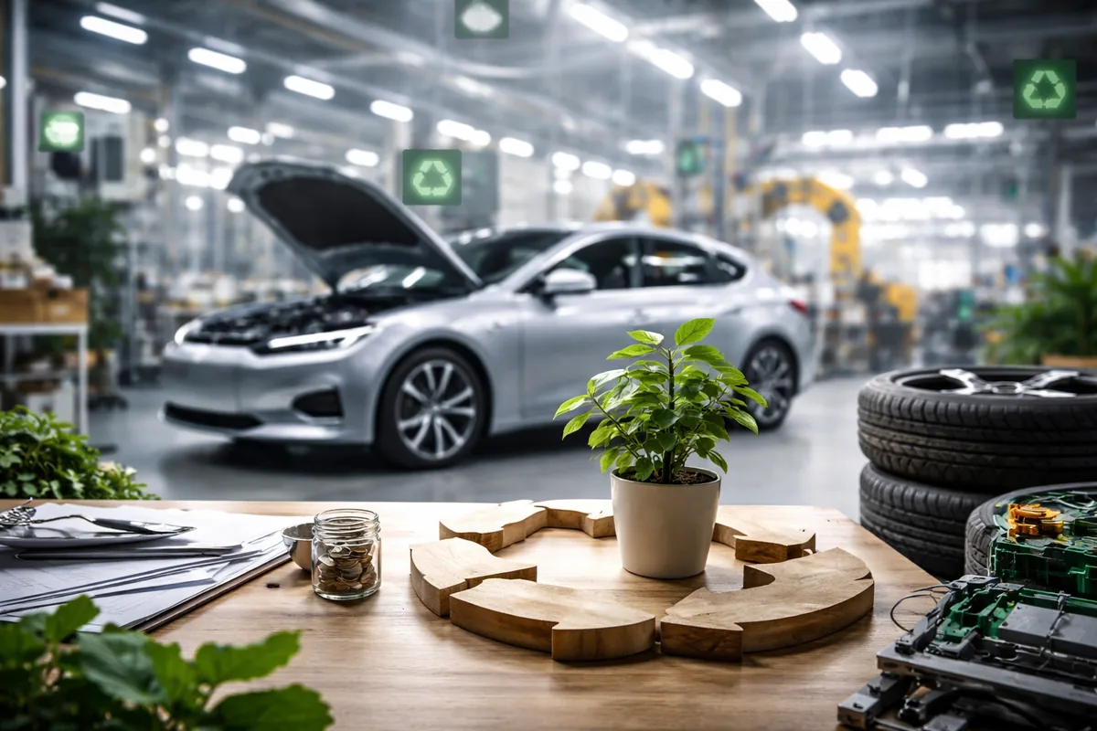 Les impacts de l'économie circulaire sur l'industrie automobile