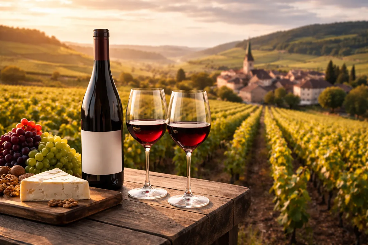 Les merveilles du vin de bourgogne : un voyage sensoriel sans pareil
