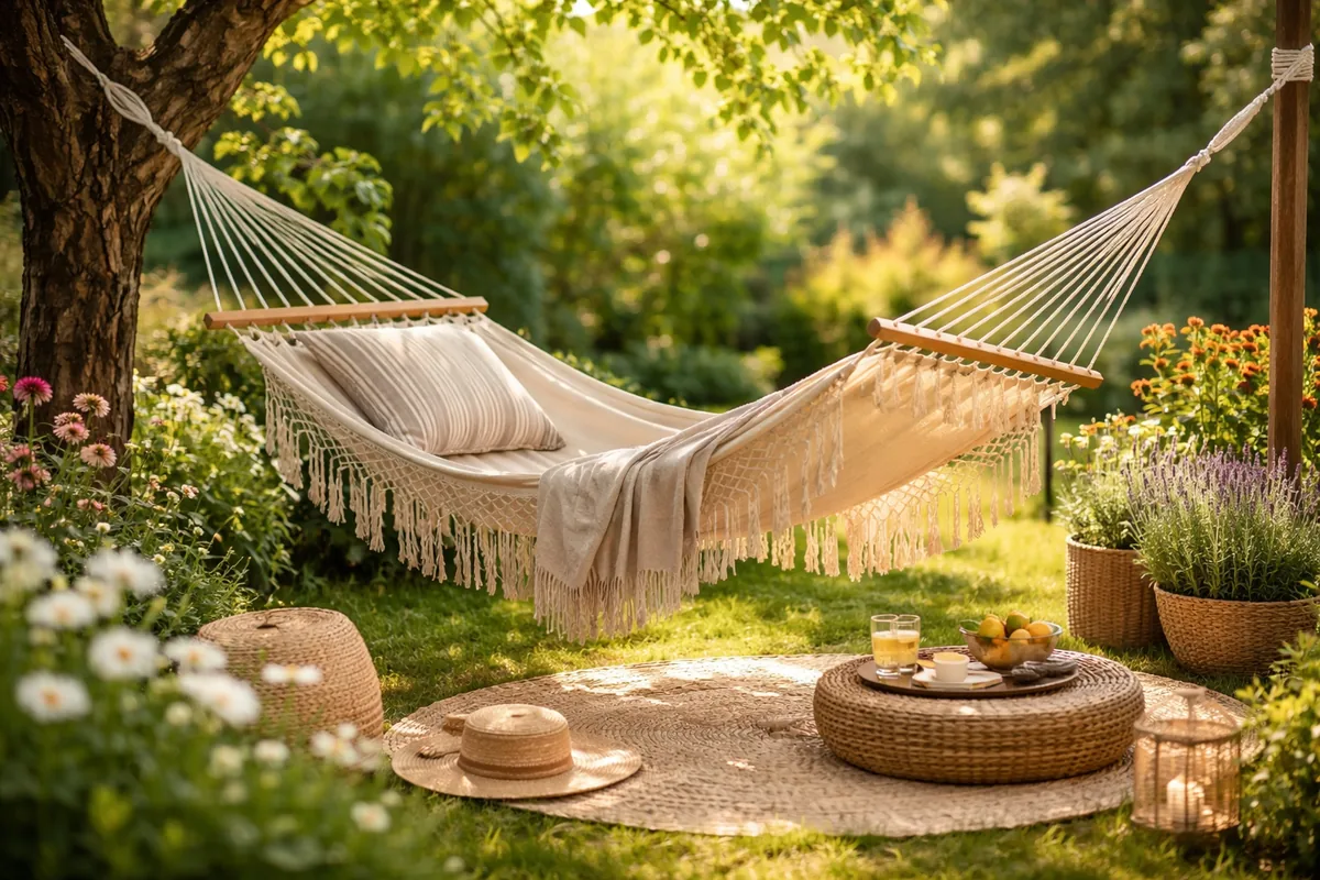 Comment choisir un hamac pour une détente optimale dans le jardin